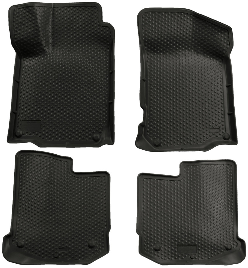 Volkswagen Jetta Floor Liners - Front + Second Seat - Husky Liners - Classic - Black - `00-`05
